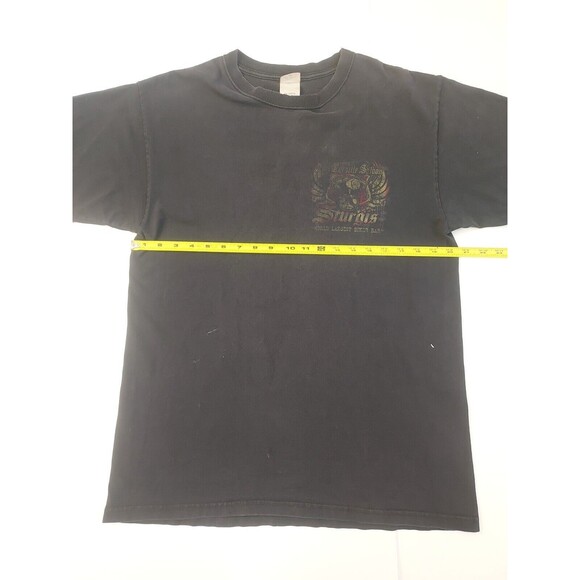 Vintage Full Throttle Saloon Sturgis SD Biker Bar Double Sided Tee Shirt Size L - Picture 9 of 12